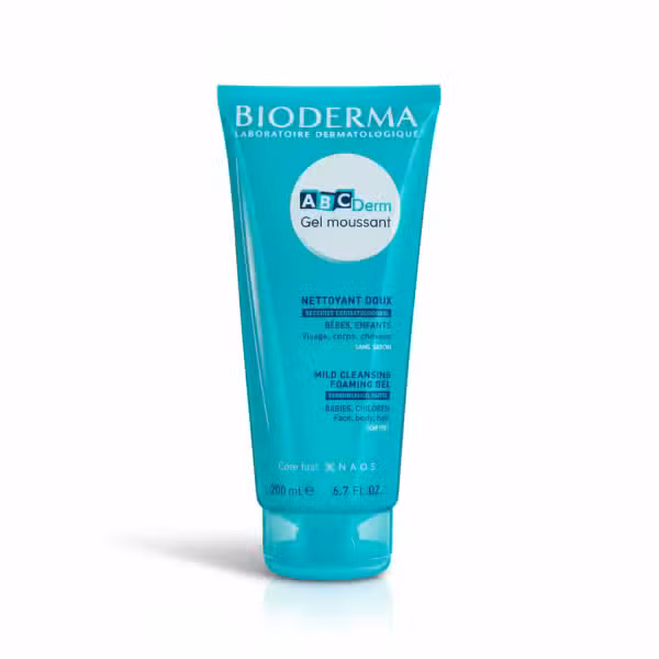 Bioderma ABCderm Gel Moussant Mild Cleansing Foaming Gel 200ml