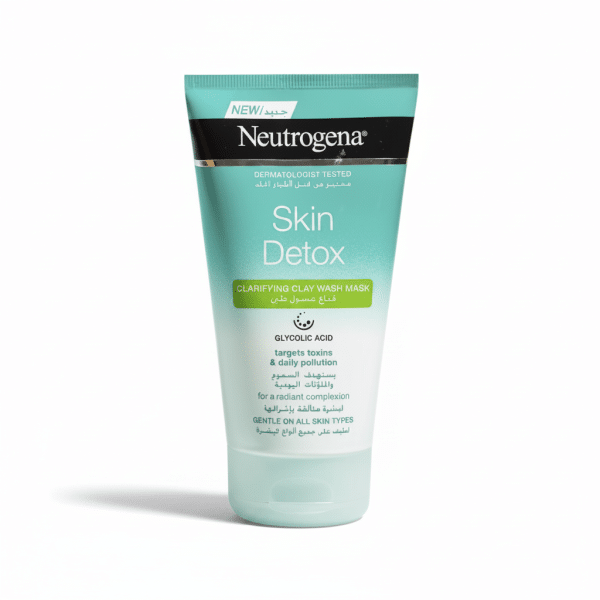 Neutrogena Skin Detox Clarifying Clay Wash Mask Glycolic Acid 150ml