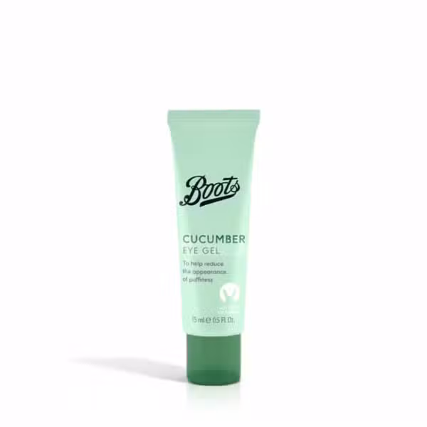 Boots Cucumber Eye Gel 15ml To help reduce the appearance of puffiness