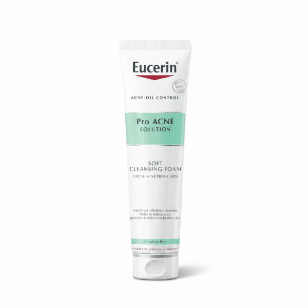 Eucerin Pro Acne Solution Soft Cleansing Foam Oily & Acne Prone Skin Alcohol-free 150gm