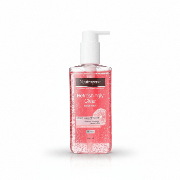 Neutrogena Refreshingly Clear Facial Wash Pink Grapefruit Vitamin C Oil Free