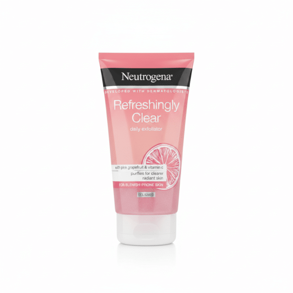 Neutrogena Refreshingly Clear Daily Exfoliator Pink Grapefruit Vitamin C 150ml