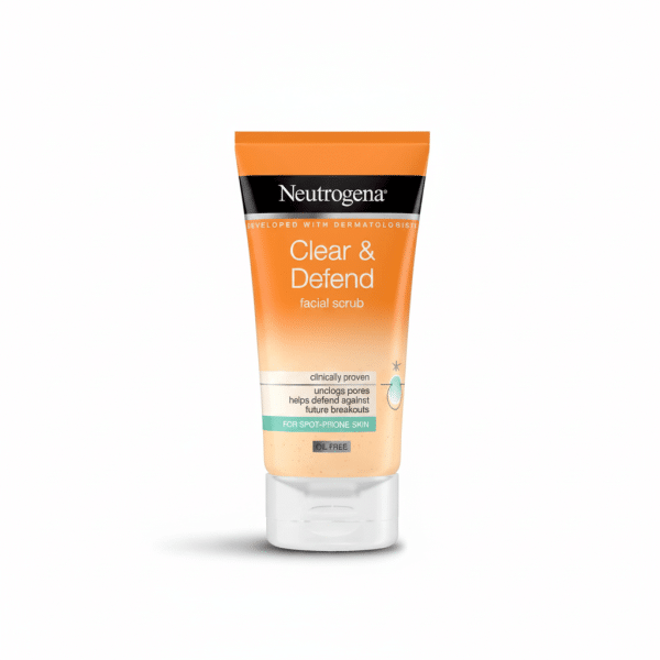 Neutrogena Clear & Defend Facial Scrub Oil Free For Spot-Prone Skin