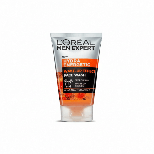 Loreal Men Expert Hydra Energetic Wake-Up Effect Face Wash 100ml Deep Cleans Wakes Up The Skin