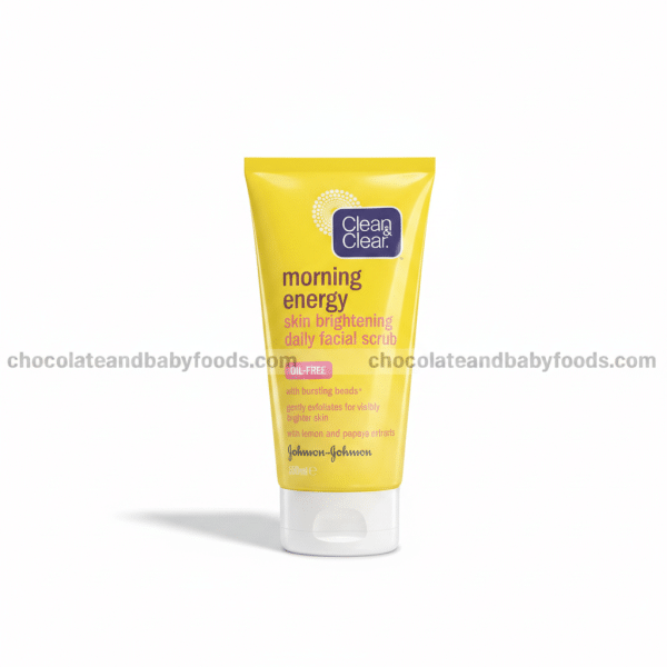 Clean & Clear Morning Energy Skin Brightening Daily Facial Scrub Oil-Free 150ml