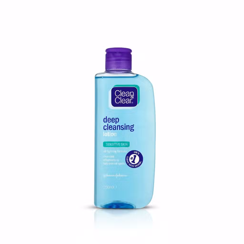 Clean & Clear Deep Cleansing Lotion Sensitive Skin 200ml
