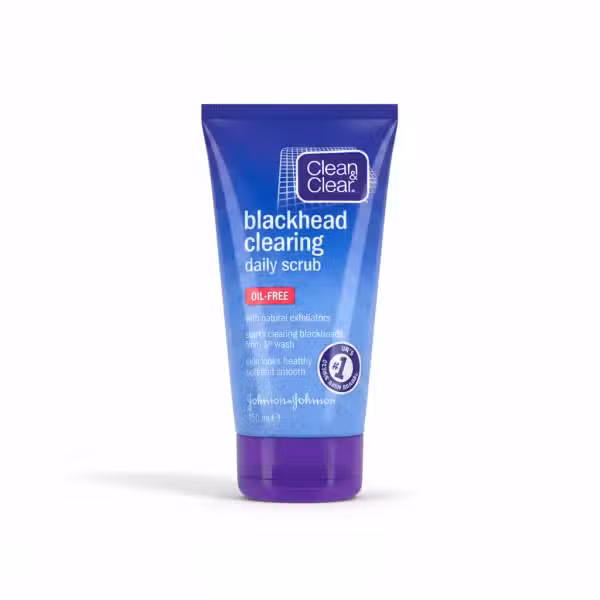 Clean & Clear Blackhead Clearing Daily Scrub Oil-Free 150ml