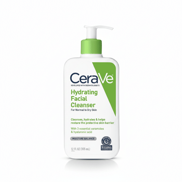 CeraVe Hydrating Facial Cleanser Normal to Dry Skin 355ml Moisture Balance