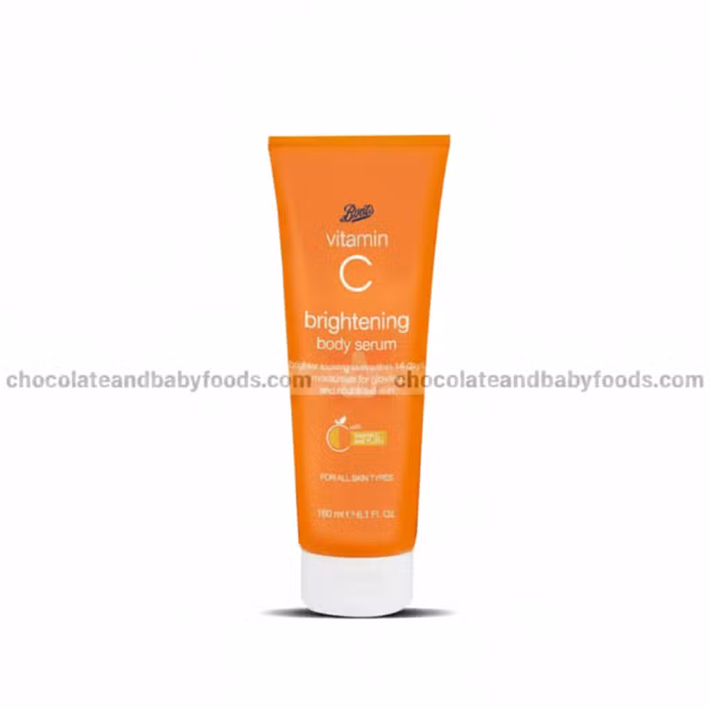Boots Vitamin C Brightening Body Serum 180ml For All Skin Types