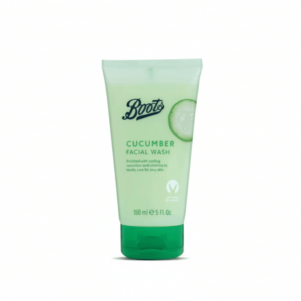 Boots Cucumber Facial Wash 150ml Cooling Enriched