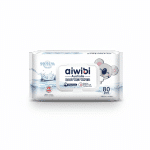 Aiwibi Australia Baby Wet Wipes 80 Pieces 99.91% Pure Water Alcohol Fragrance Paraben Free