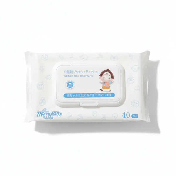 Momotaro Baby Wipes 40 Count Gentle