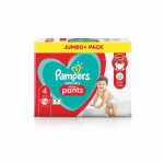 Pampers baby-dry nappy pants Size 4 9-15kg 74pcs Jumbo Pack