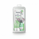 Aiwibi Kid's Toothpaste and Toothbrush Set Green Apple Flavour Fluoride Free