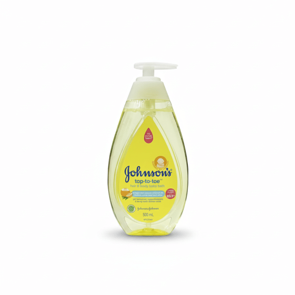 Johnson's Top-To-Toe Hair & Body Baby Bath 500ml No More Tears