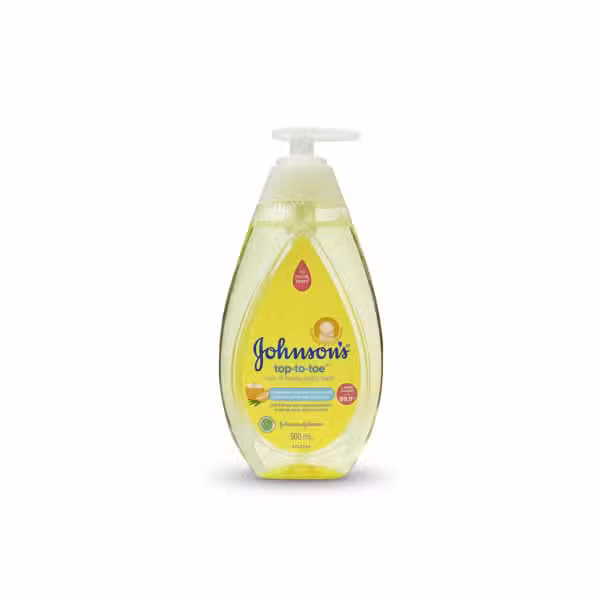 Johnson's Top-To-Toe Hair & Body Baby Bath 500ml No More Tears