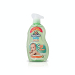 Kodomo Baby Top to Toe Hair & Body Bath Extra 300+100ml Anti Bacterial Aloe Vera Wheat Cream Oil