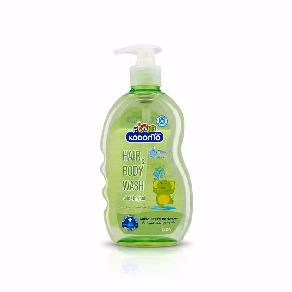 Kodomo Hair & Body Wash Mild Original 400ml No Tears