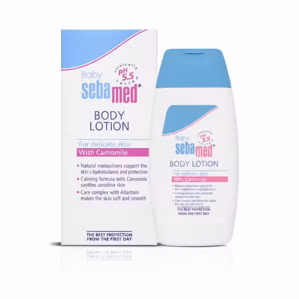 Sebamed Baby Body Lotion With Camomile 200ml For delicate skin