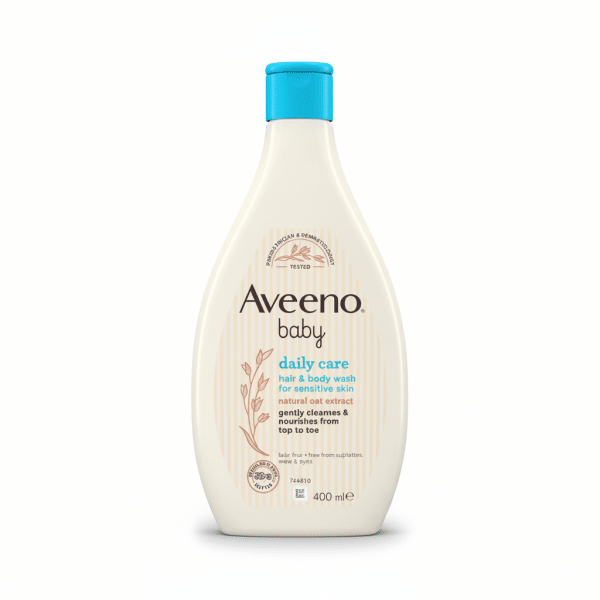 Aveeno Baby Daily Care Hair and Body Wash 400ml Natural Oat Extract