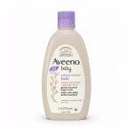 Aveeno Baby Calming Comfort Bath Lavender Vanilla Scented Tear-Free 8 FL OZ