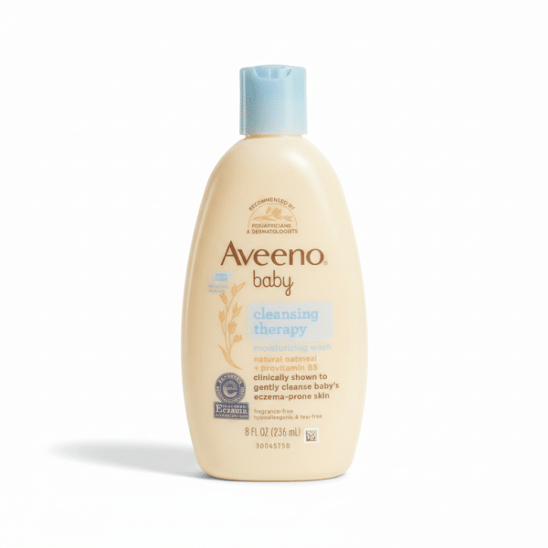 Aveeno Baby Cleansing Therapy Moisturizing Wash Natural Oatmeal + Provitamin B5 236ml
