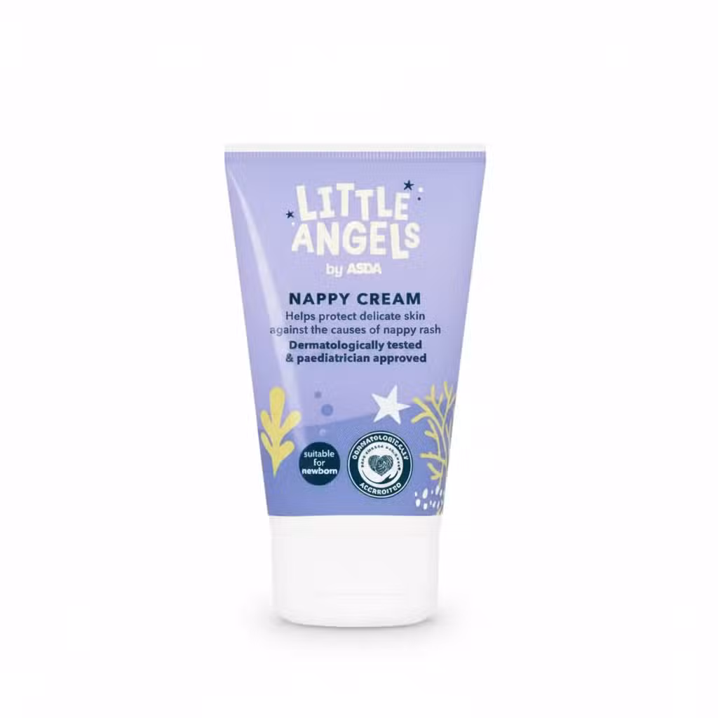 Little Angels by ASDA Nappy Cream 125gm Dermatologically Tested Paediatrician Approved