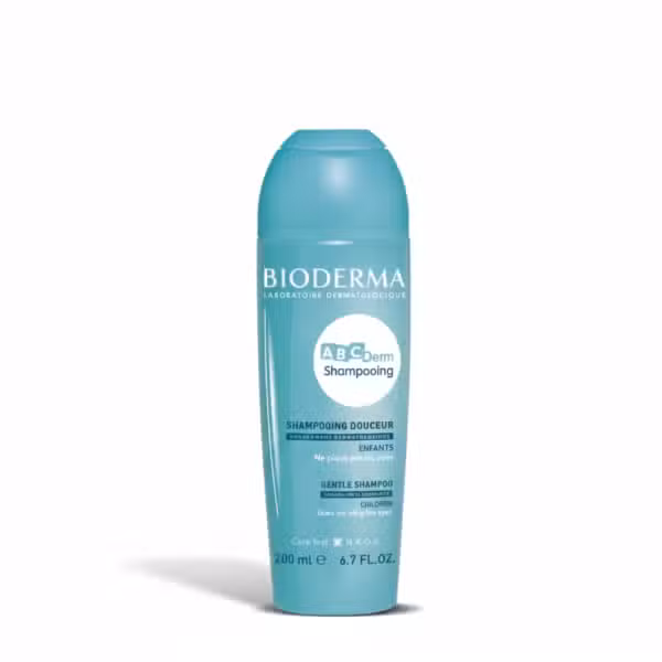 Bioderma ABC Derm Shampooing Douceur Gentle Shampoo for Children 200ml 6.7 FL.OZ.