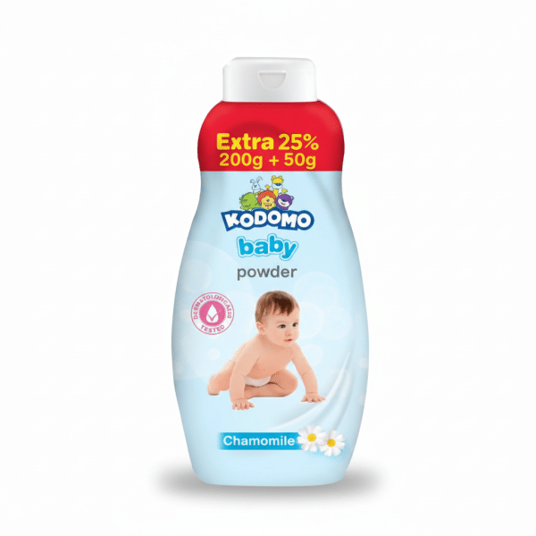 Kodomo Baby Powder Chamomile 250gm Dermatologically Tested