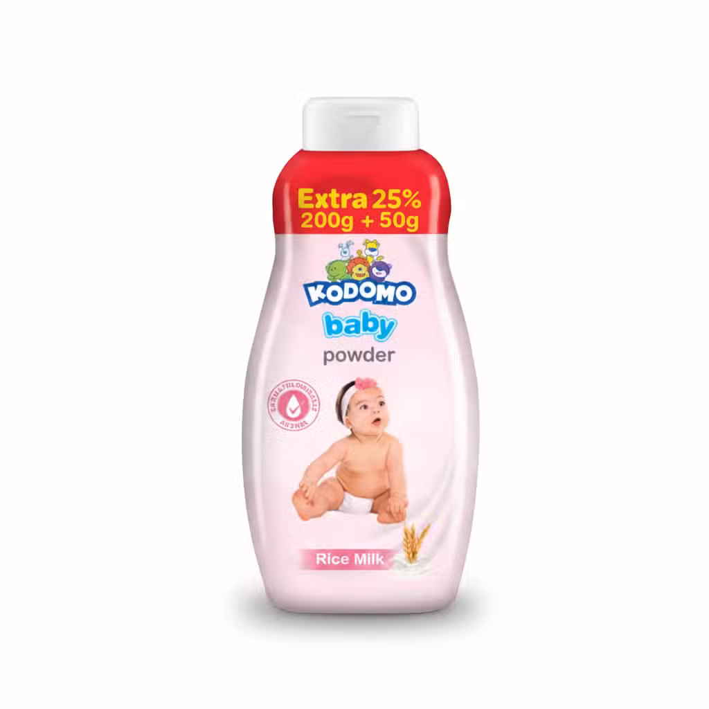 Kodomo Baby Powder Rice Milk 250gm Extra 25%