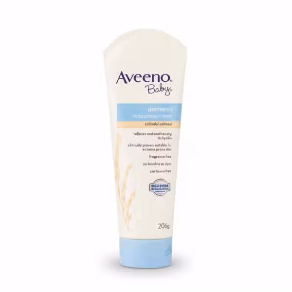 Aveeno Baby Dermexa Moisturising Cream Colloidal Oatmeal 206g