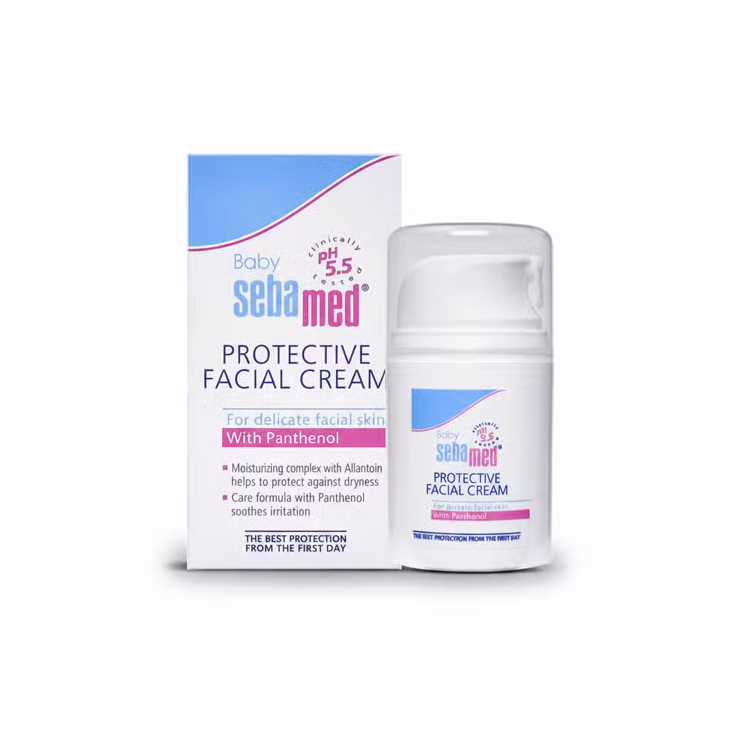 Sebamed Baby Protective Facial Cream With Panthenol 50ml