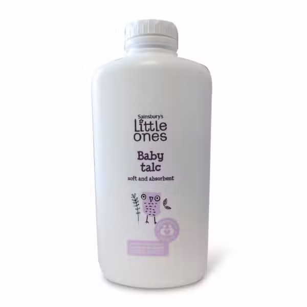 Sainsbury's Little Ones Baby Talc soft and absorbent 400gm