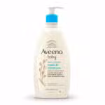 Aveeno Baby Daily Moisture Wash & Shampoo 532ml Natural Oat Extract Tear-Free