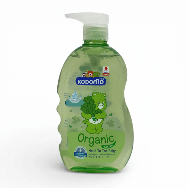 Kodomo Organic Jojoba Oil Head To Toe Baby 400ml No Tears