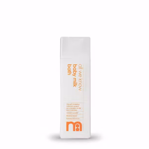 Mothercare All We Know Baby Milk Bath 300ml Gentle Cleansing Natural Extracts