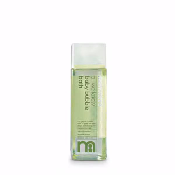 Mothercare All We Know Baby Bubble Bath 300ml Natural Extracts Midwife Tested Suitable From Birth