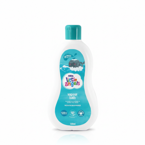 Asda Little Angels Vapour Bath 500ml No Tears Paediatrician Approved