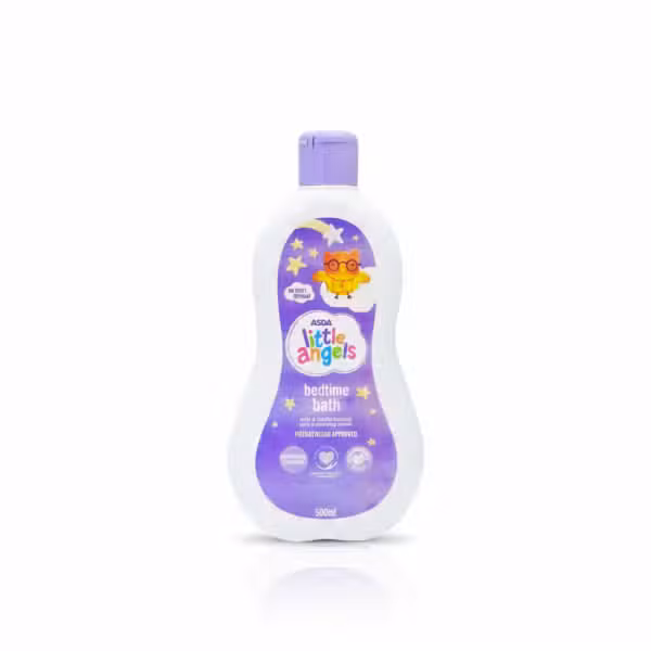 Asda Little Angels Bedtime Bath 500ml No Tears Formula Pediatrician Approved