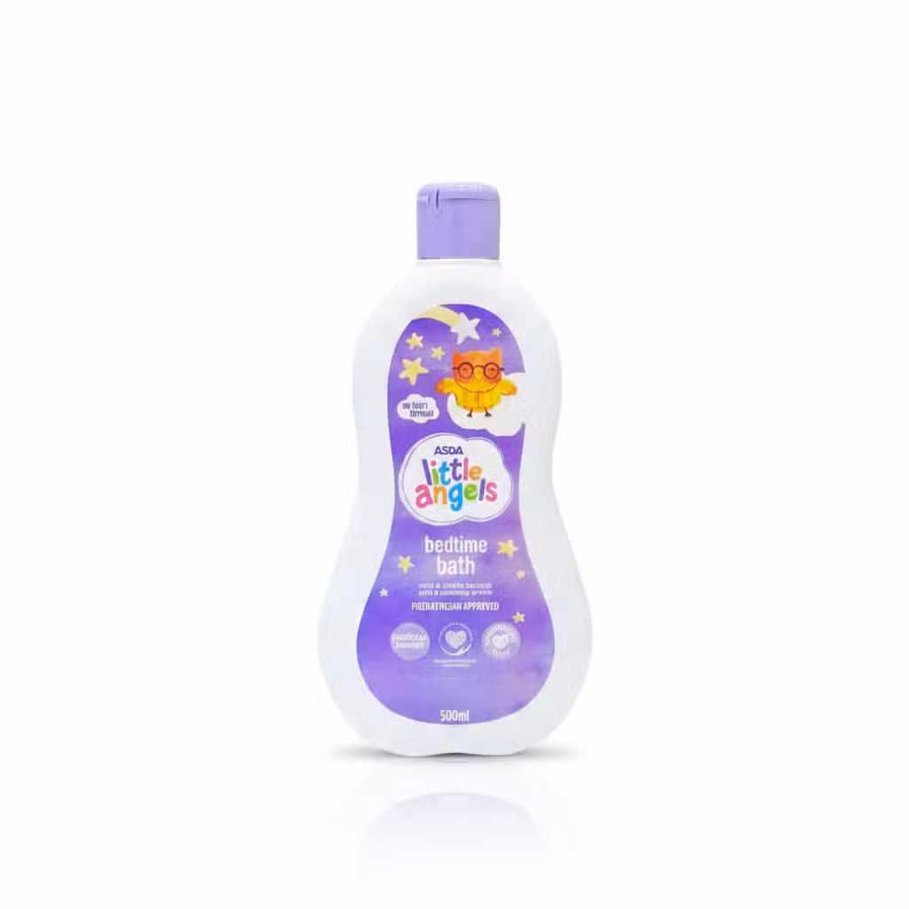 Asda Little Angels Bedtime Bath 500ml No Tears Formula Pediatrician Approved