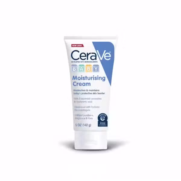 CeraVe Baby Moisturising Cream 142gm Moisturizes and maintains baby's protective skin barrier