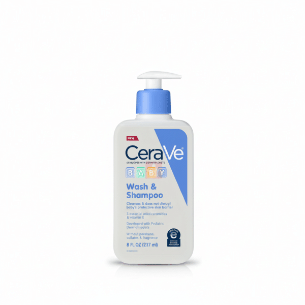 Cerave Baby Wash and Shampoo 8 FL OZ 237 ml