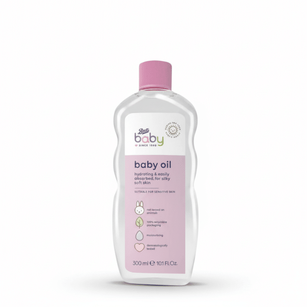 Boots Baby Baby Oil 300ml Hydrating Moisturising