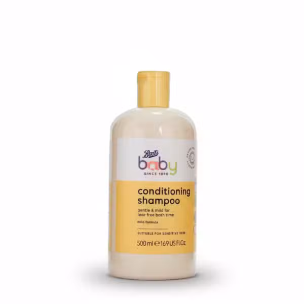 Boots Baby Conditioning Shampoo 500ml Gentle Mild Tear Free