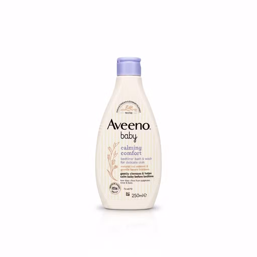 Aveeno Baby Calming Comfort Bedtime Bath and Wash 250ml