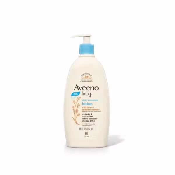 Aveeno Baby Daily Moisture Lotion Natural Colloidal Oatmeal Fragrance Free 532ml