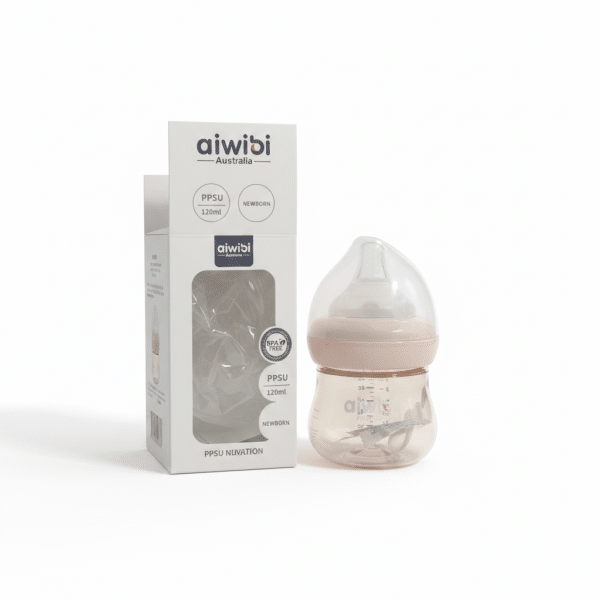 Aiwibi Newborn Baby Feeding Bottle PPSU 120ml BPA Free