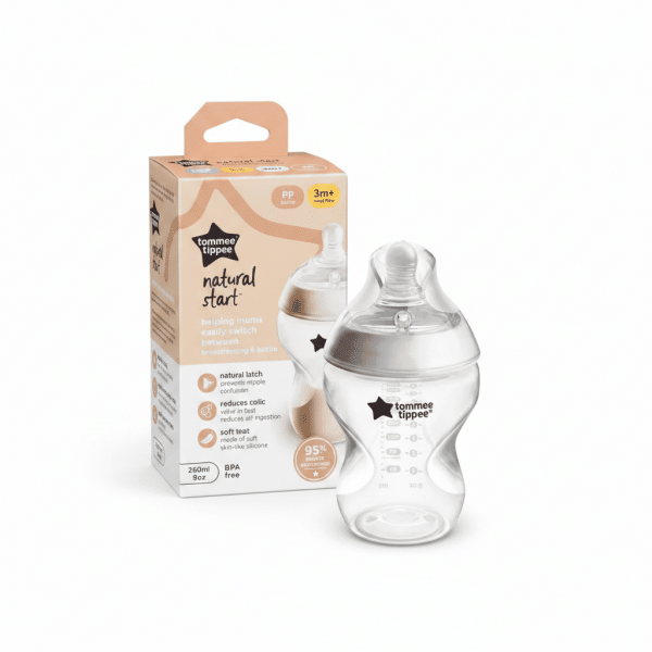 Tommee Tippee Natural Start Feeding Bottle 260ml BPA Free
