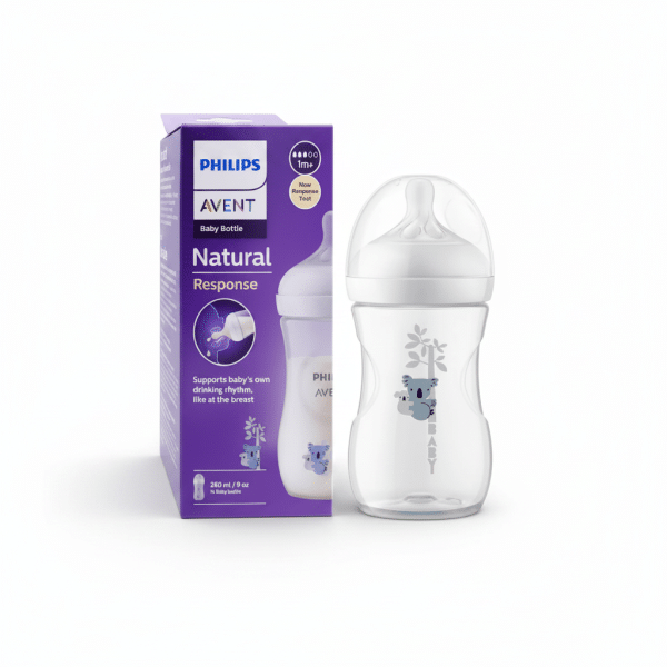 Philips Avent Natural Response Baby Bottle 260ml 9oz 1m+