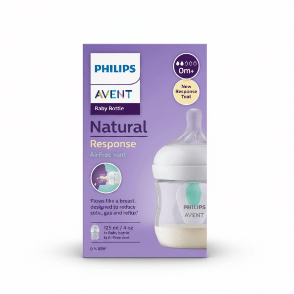 Philips Avent Natural Response Baby Bottle 125ml AirFree Vent